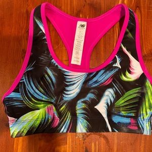 New Balance Tropical Color Sports Bra